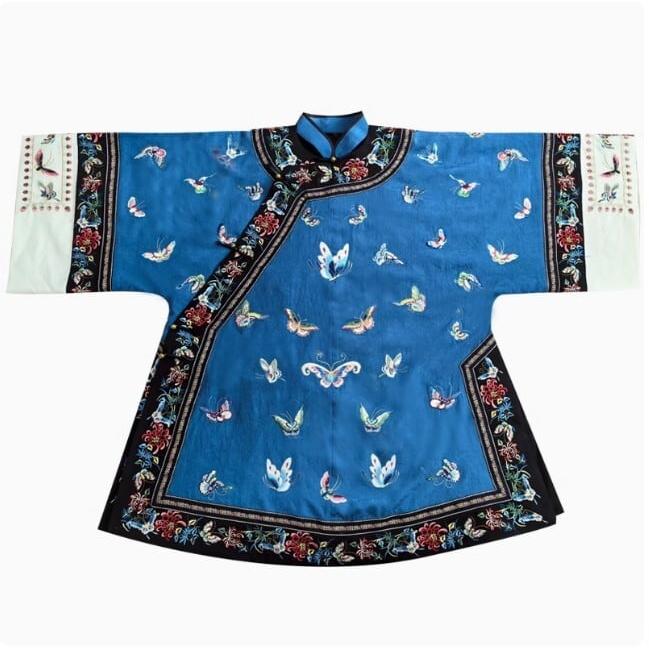 清漢女刺繍華服 レトロスタイル 中国伝統衣装 非漢服_16