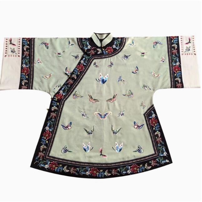 清漢女刺繍華服 レトロスタイル 中国伝統衣装 非漢服_17