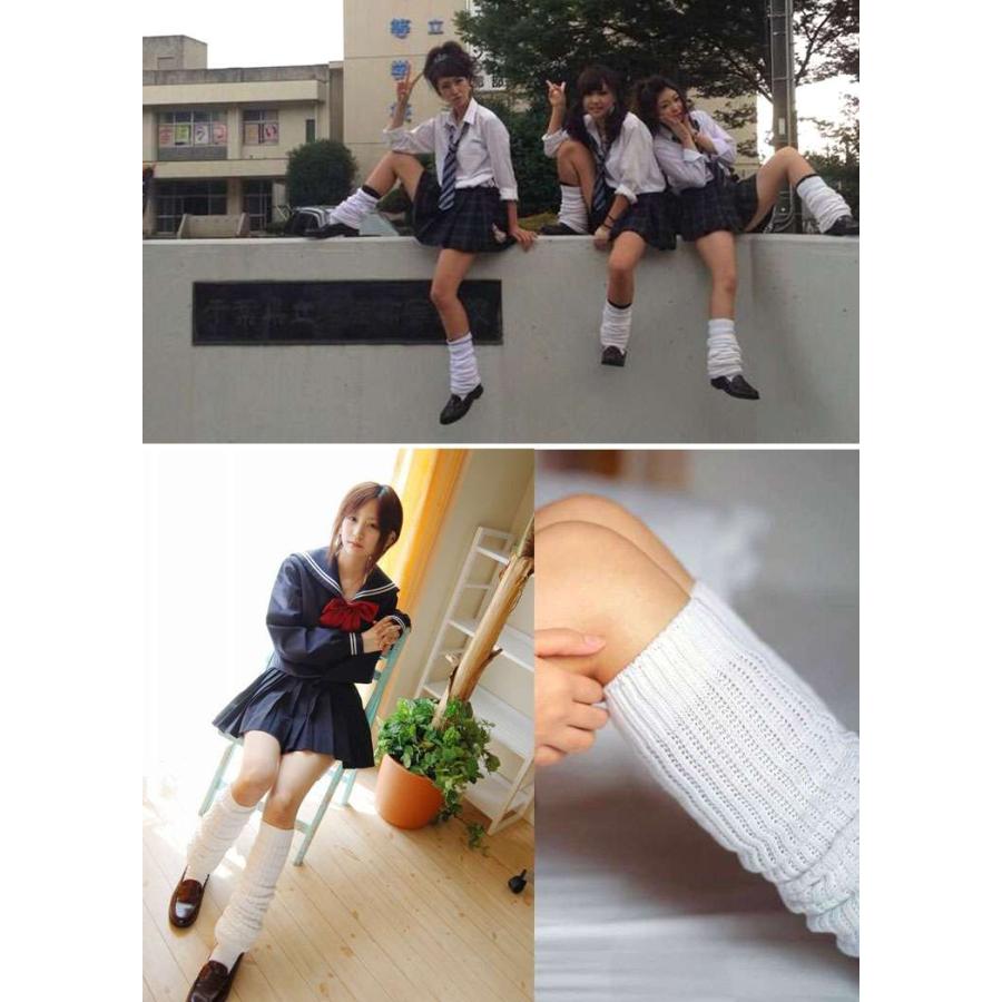 セーラー服 ルーズソックス 制服用ハイソックス : 長楽ストア - 通販