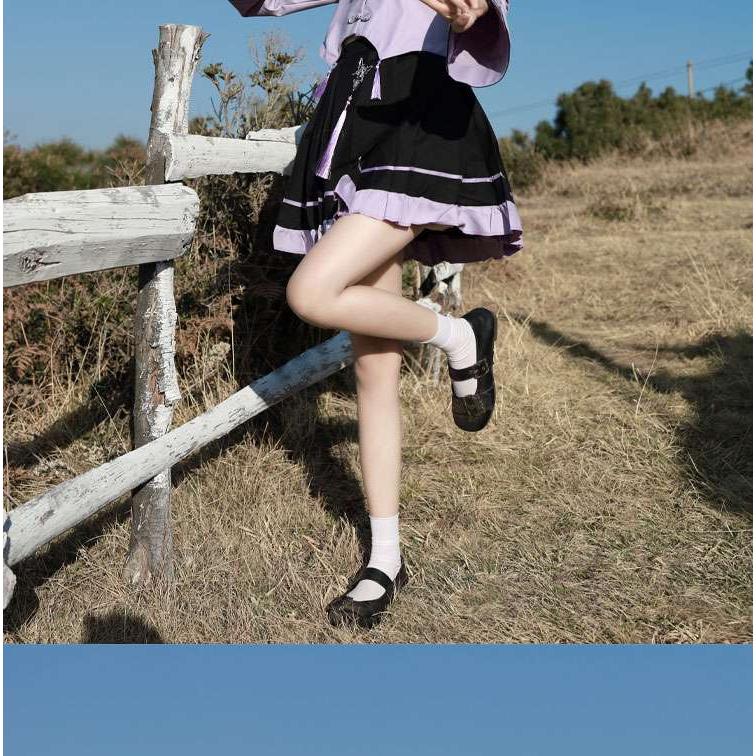 セーラー服 甘めフリル ワンピース_7