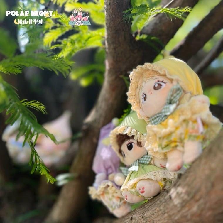 10cmぬい服】とんがり帽子の妖精コーデ 10cm着せ替えぬいぐるみ用 棉花