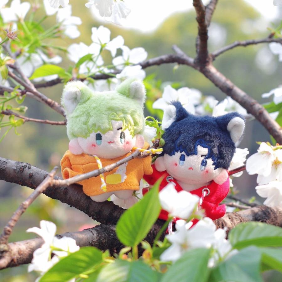 5cmぬい服】うさぎパーカー 5cm着せ替えぬいぐるみ用 棉花娃娃お洋服