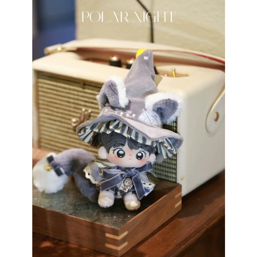 10cmぬい服】うさぎ&猫 まほうがっこうのコーデ 10cm着せ替え