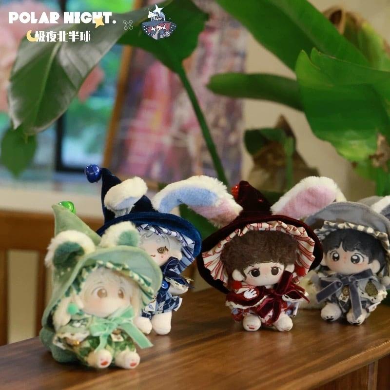 10cmぬい服】うさぎ&猫 まほうがっこうのコーデ 10cm着せ替え