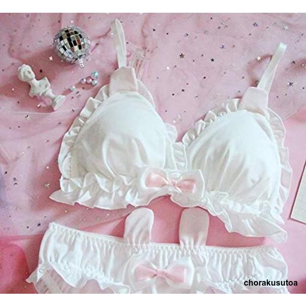 ブラジャー セット レディース うさぎ 白 超可愛い 女装 Lolita ブラ ショーツ セット 福袋 下着 ノンワイヤー 安い パンツ セクシー ランジェリー Ifkntftg 長楽ストア 通販 Yahoo ショッピング