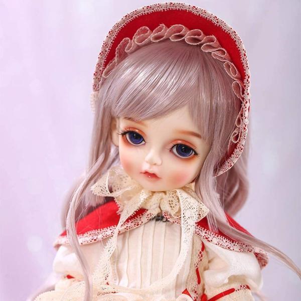 1/4 SD人形15.3インチボールジョイントBJD人形手作りおもちゃ+服+かつら+靴+化粧、女の子の誕生日プレゼント用_2