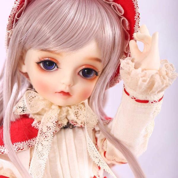 1/4 SD人形15.3インチボールジョイントBJD人形手作りおもちゃ+服+かつら+靴+化粧、女の子の誕生日プレゼント用_4
