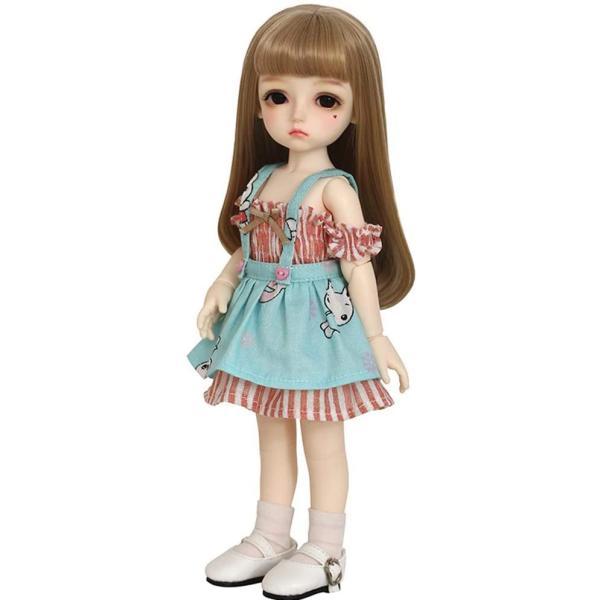 26センチBJD人形1/6 DIYおもちゃの女の子の人形10インチSD人形フルセットアクションフィギュア+メイク+アクセサリー