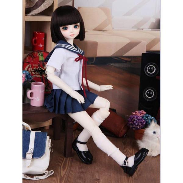 WY291 BJD 1/3 ドール 衣装 セーラー服 日常 人形服 ハンドメイ 【公式