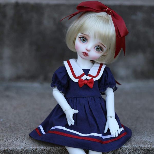 BJD人形、1/6 SD人形+化粧品+服+靴+かつらDIYおもちゃ、10.6インチ球体関節人形、ギフトボックス付き、女の子に最適なギフト_1