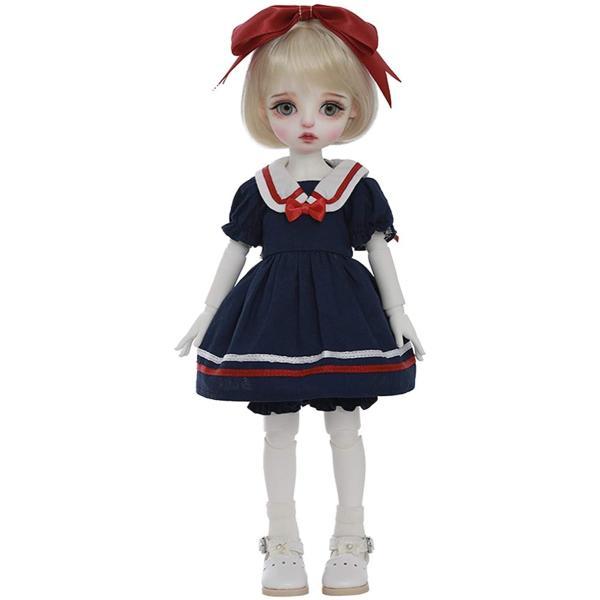 BJD人形、1/6 SD人形+化粧品+服+靴+かつらDIYおもちゃ、10.6インチ球体関節人形、ギフトボックス付き、女の子に最適なギフト_5