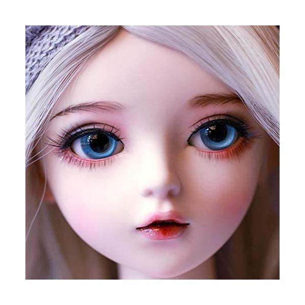 BJD人形1/3 60センチ23.6インチ女の子SD人形衣装アクセサリーボールジョイントDIY人形最高のギフト手作りおもちゃ_2