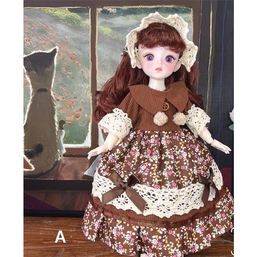 本体プラス服セット bjd 人形本体30cm 人形服 ドール服 1/6 30cm bjd