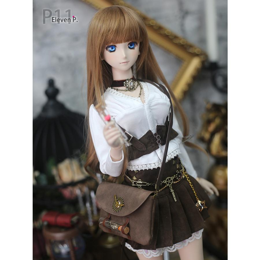 1/3,DD,SD スチームパンク セット服 白 フルセット バッグ付