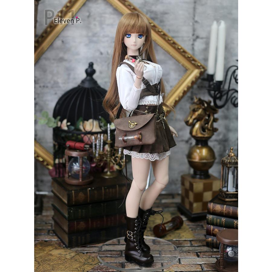 1/3，DD，SD スチームパンク セット服 白 フルセット ドルフィードリーム 人形用 洋服 オーダー_6