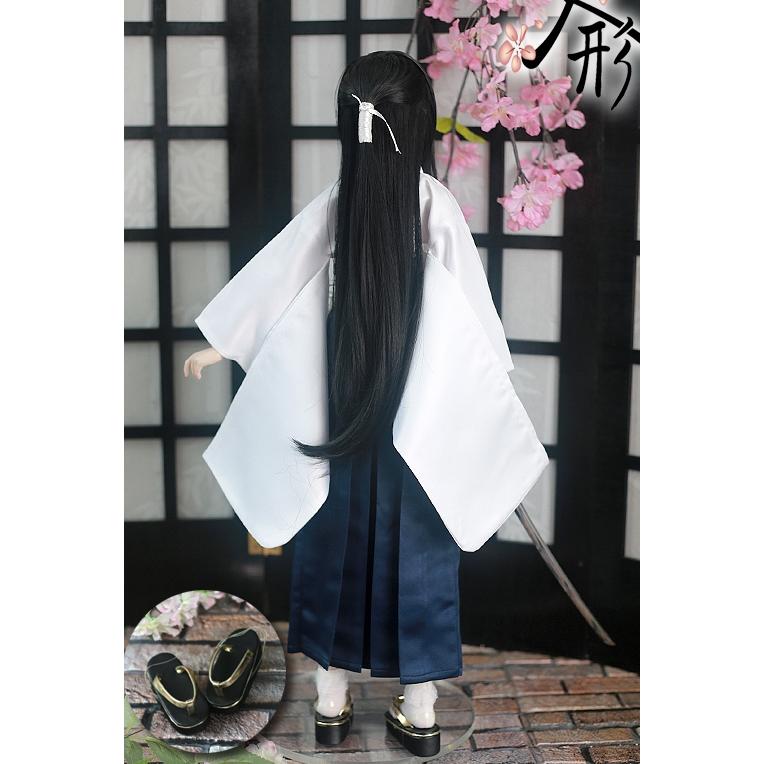 1/3,SD,DD 女剣士 短着物 袴 セット服 ドルフィードリーム 人形洋服