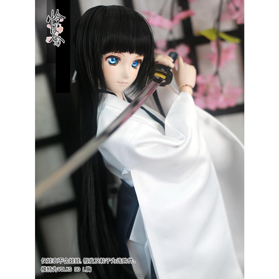 1/3，SD，DD 女剣士 短着物 袴 セット服 ドルフィードリーム 人形洋服 オーダー_4