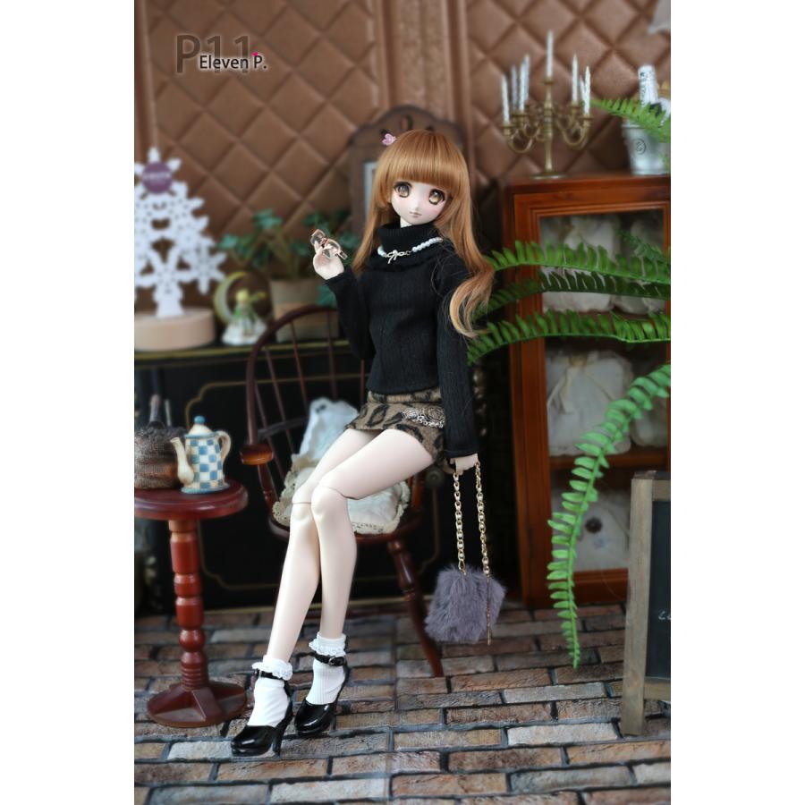 1/3，SD，DD セーター 豹柄 ミニスカート セット服 ドルフィードリーム ドール洋服 オーダー
