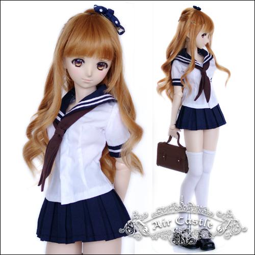 DD(SS/S胸),1/3 半袖セーラー服セット ドルフィードリーム 人形洋服