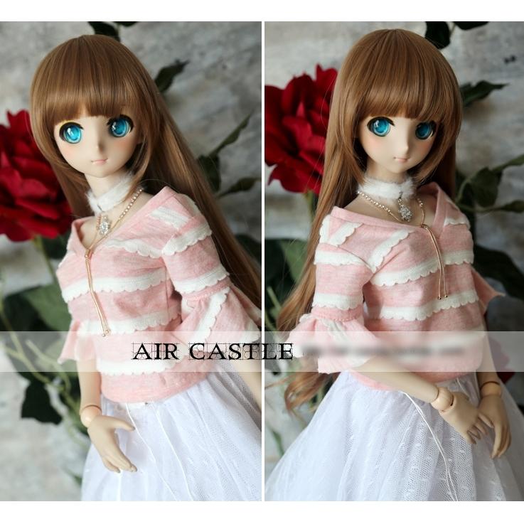 1/3，DD，SD フリルトップス メッシュスカート セット服 ドルフィードリーム 人形用 オーダー