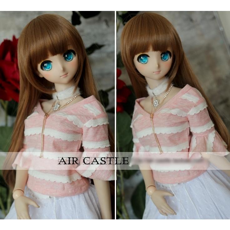 1/3，DD，SD フリルトップス メッシュスカート セット服 ドルフィードリーム 人形用 オーダー