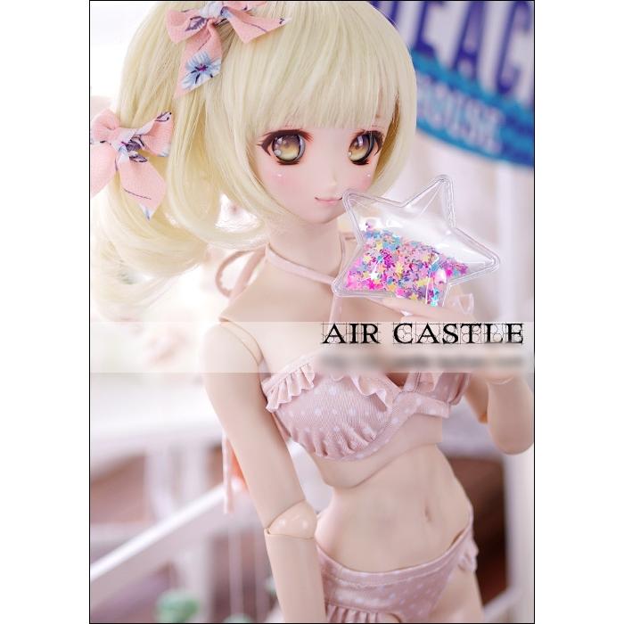 1/3，DD ホルターストラップビキニ ピンク ドルフィードリーム 人形用水着 オーダー_6