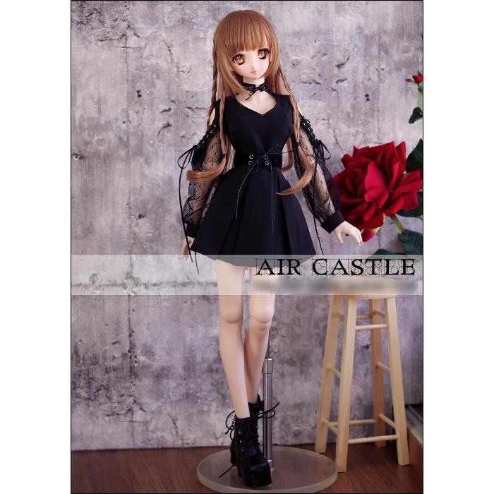 DD，SD，1/3 パンク風 ワンピース セット服 ドルフィードリーム ドール服 オーダー_4