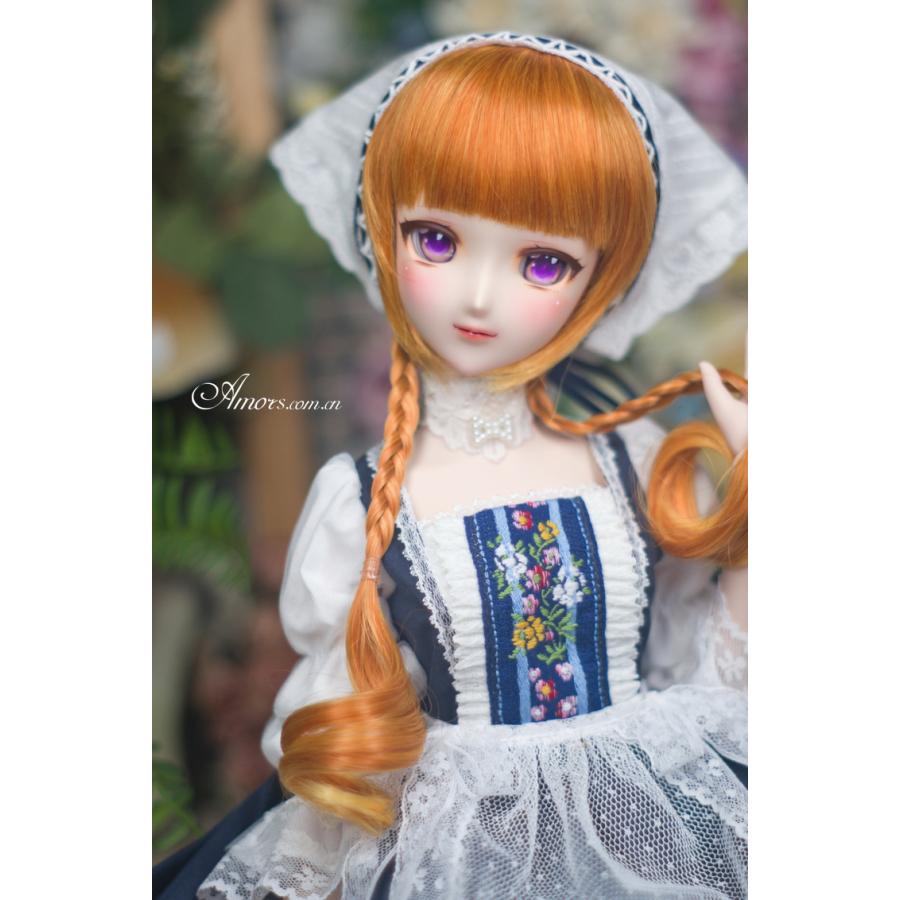 1/6BJD，YOSD，幼SD 牧場少女 セット服 ネイビー ドルフィードリーム 人形洋服 オーダー