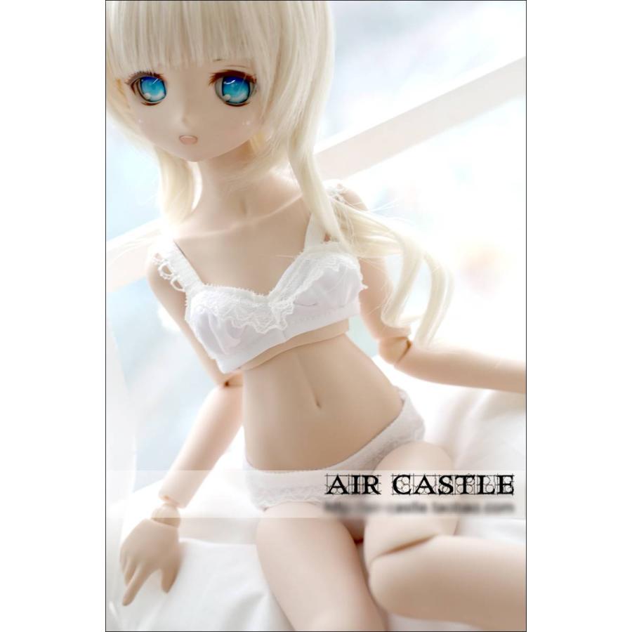 1/4,MDD ブラ ショーツ セット 白 ドルフィードリーム ドール下着 オーダーの画像