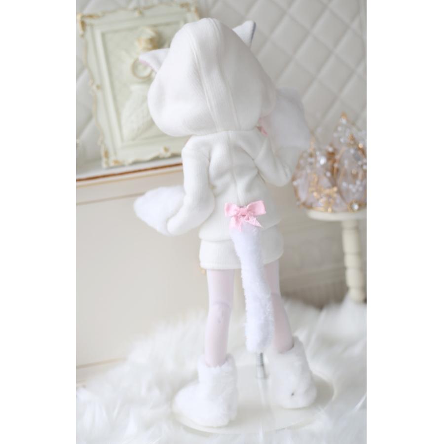 1/4，MDD 猫耳 フードパーカー ショートパンツ セット服 ドルフィードリーム ドール服 オーダー_3