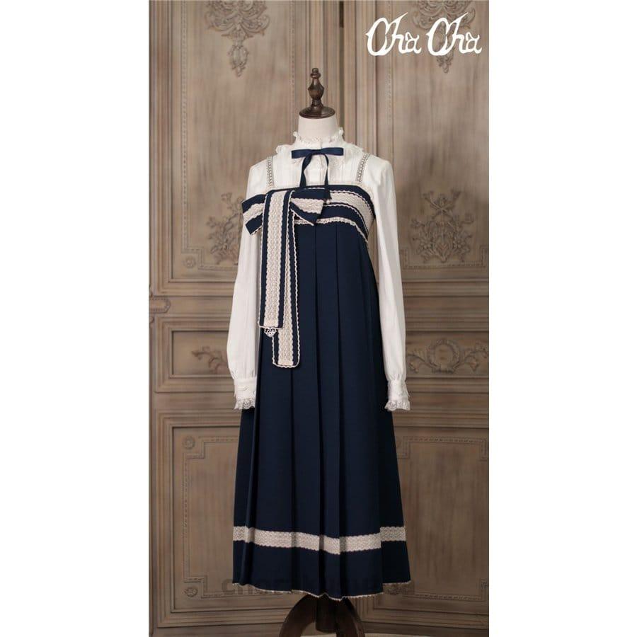 一部即納】ロリータ服 NyaNya 和風 ロング丈ジャンパースカート