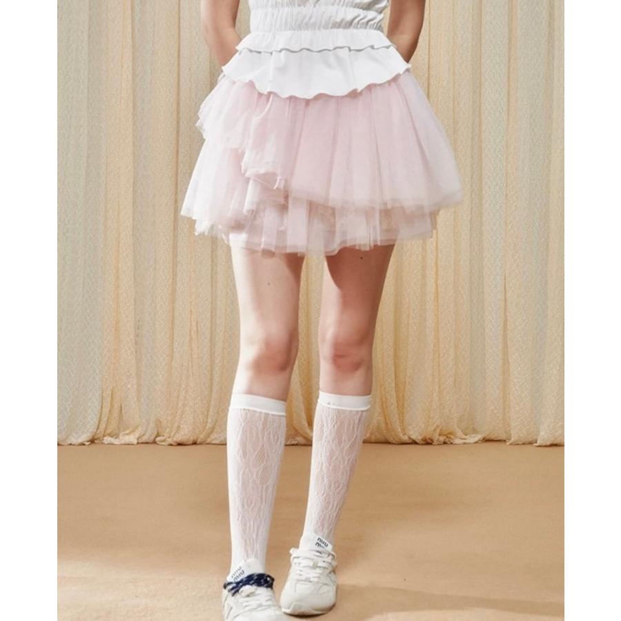 フリル リボン ミニスカート かわいい スカート_6