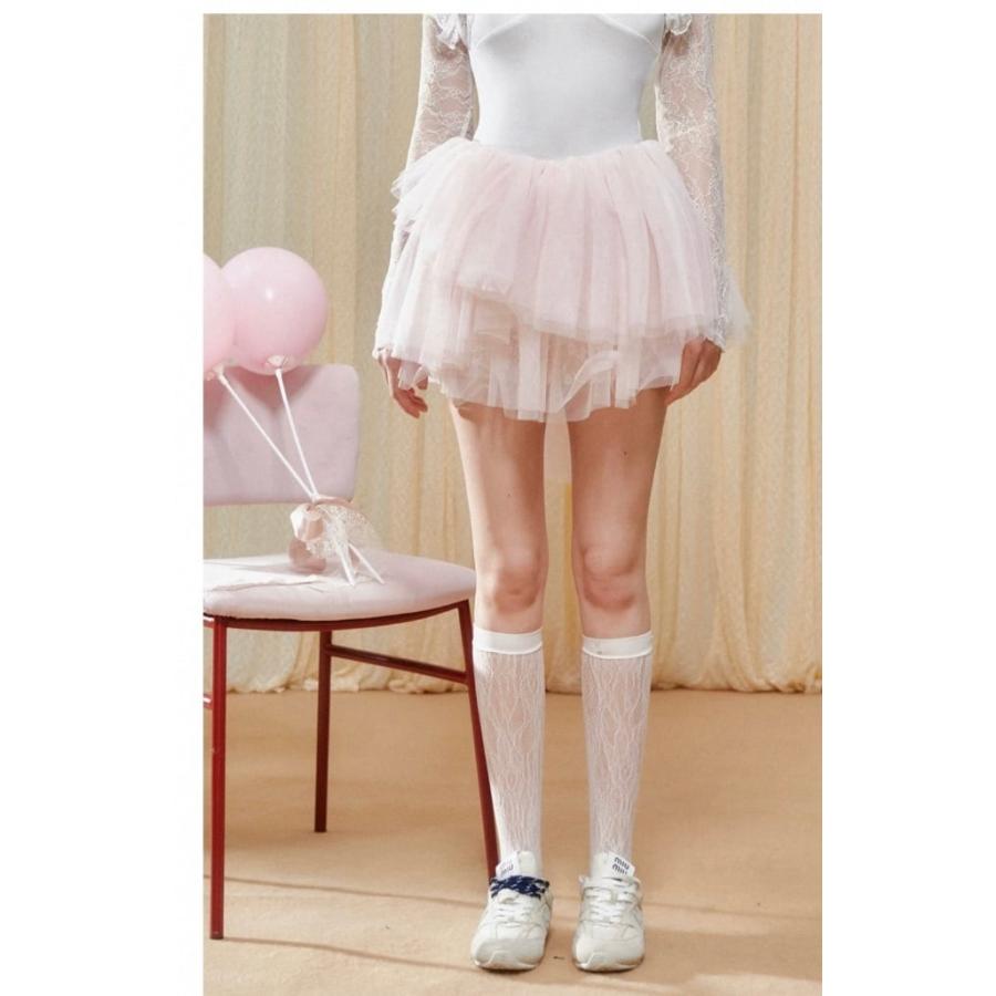 フリル リボン ミニスカート かわいい スカート_7