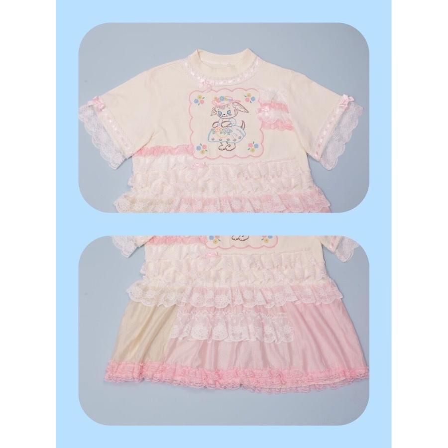 ガーリー　トップス　ピンク　可愛い_5
