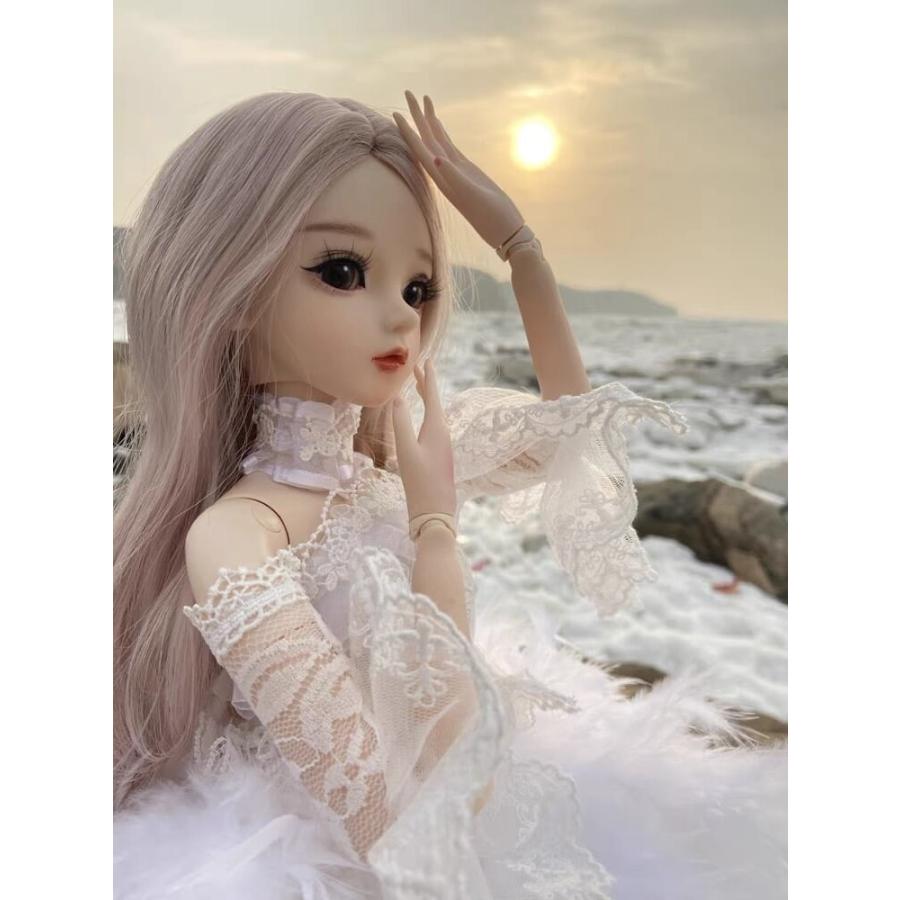 ドール 球体関節人形 SD DD 1/3 bjd 3分 ウィッグ 衣装