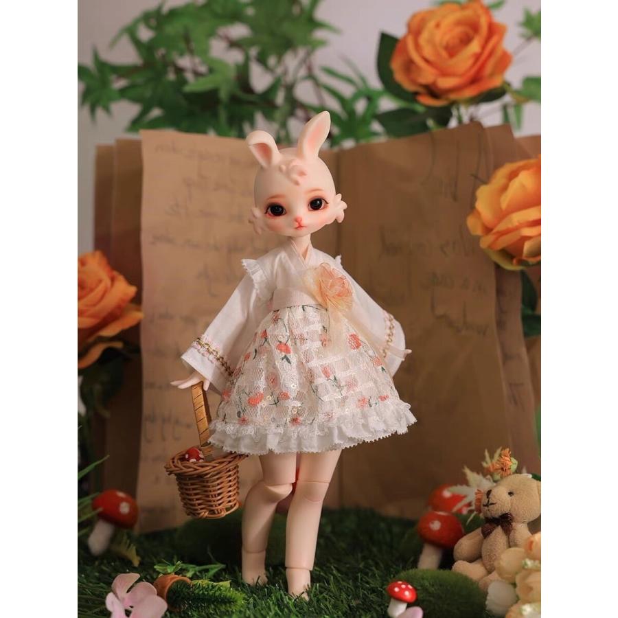 ドール 球体関節人形 SD DD 1/6 6分 BJD ウィッグ 衣装 