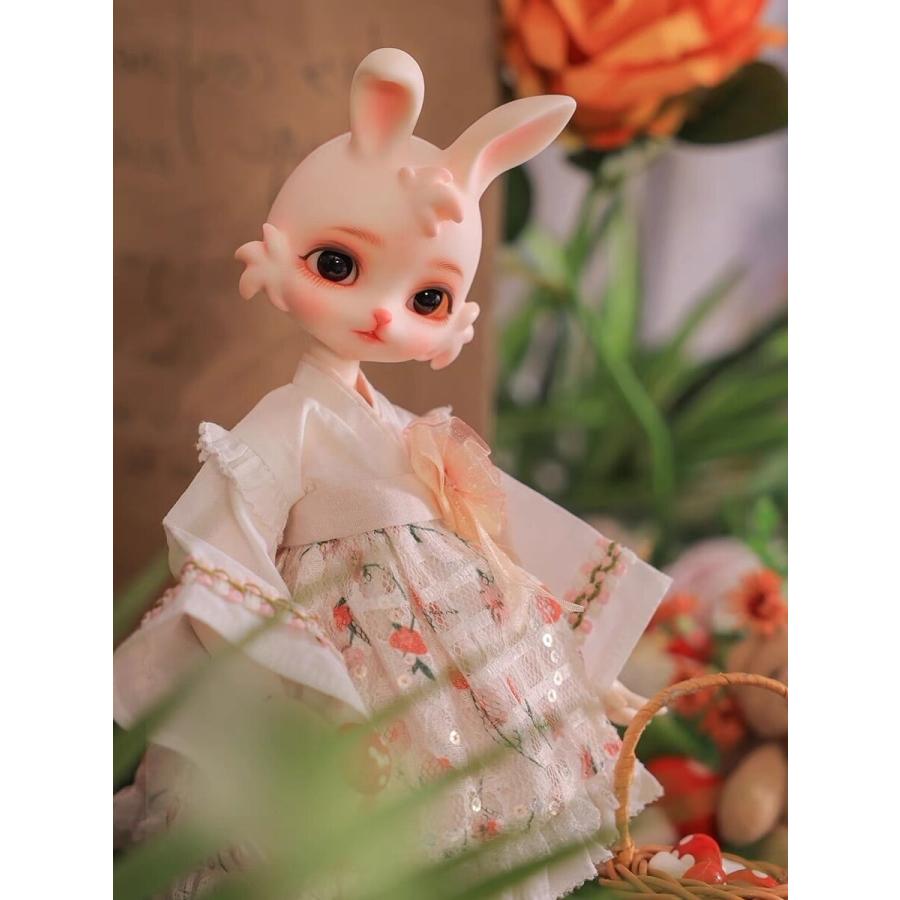 ドール 球体関節人形 SD DD 1/6 6分 BJD ウィッグ 衣装 