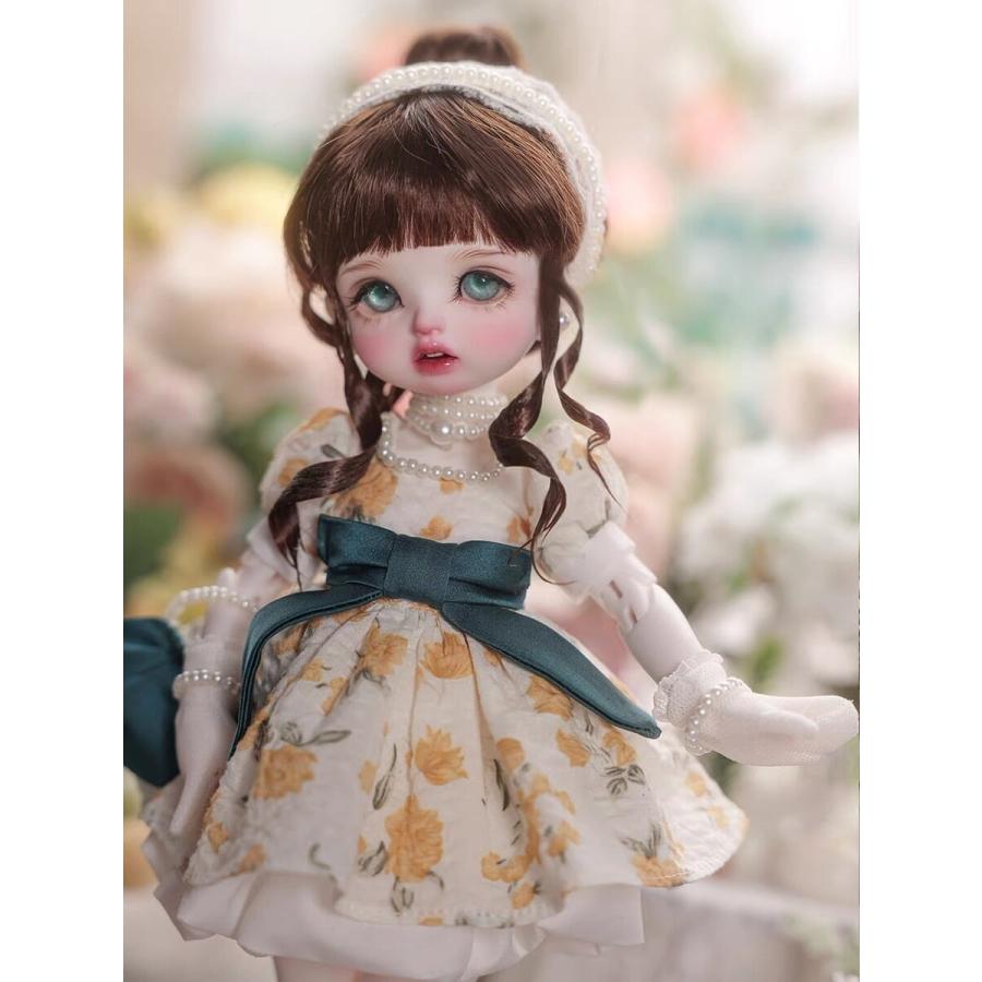 ドール 球体関節人形 SD DD 1/6 6分 BJD ウィッグ 衣装 