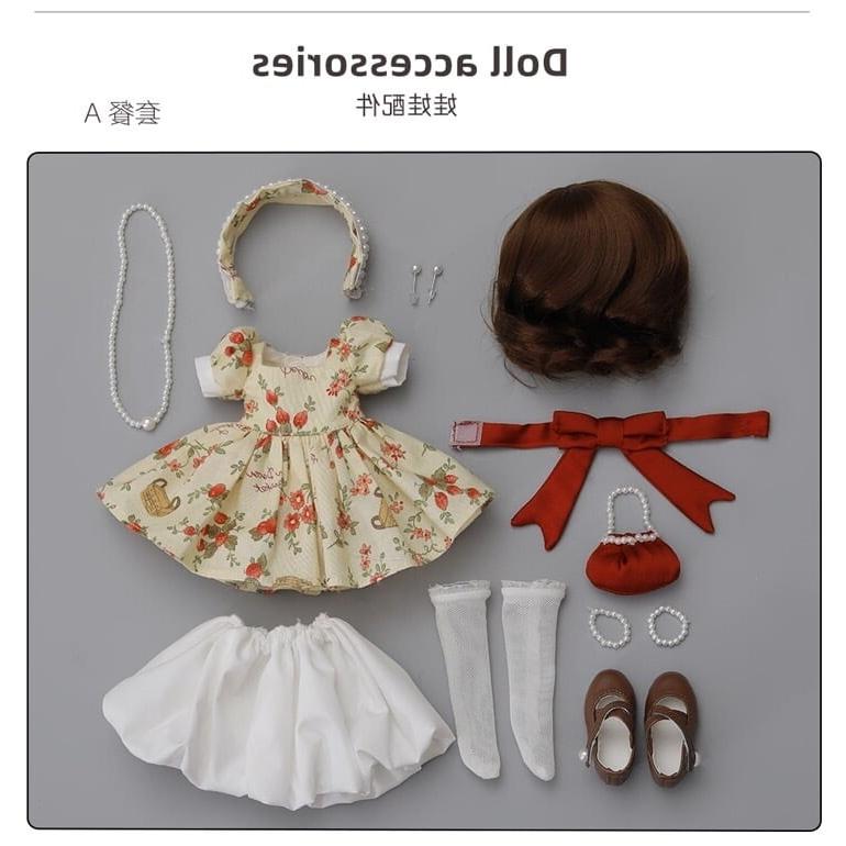 ドール 球体関節人形 SD DD 1/6 6分 BJD ウィッグ 衣装 