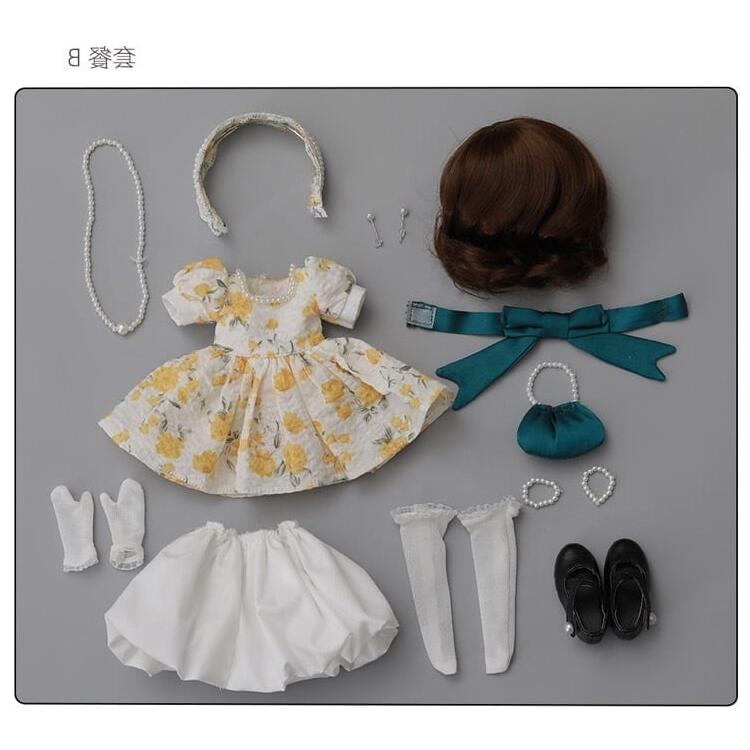 ドール 球体関節人形 SD DD 1/6 6分 BJD ウィッグ 衣装 