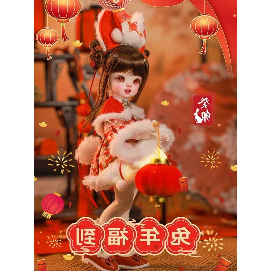 ドール 球体関節人形 SD DD 1/6 6分 BJD ウィッグ 衣装 