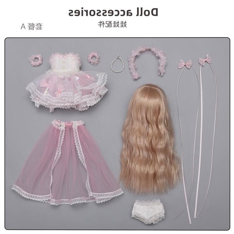 ドール 球体関節人形 SD DD 1/6 6分 BJD ウィッグ 衣装 ゲーム、おもちゃ ぬいぐるみ Y1325213398(12466円)