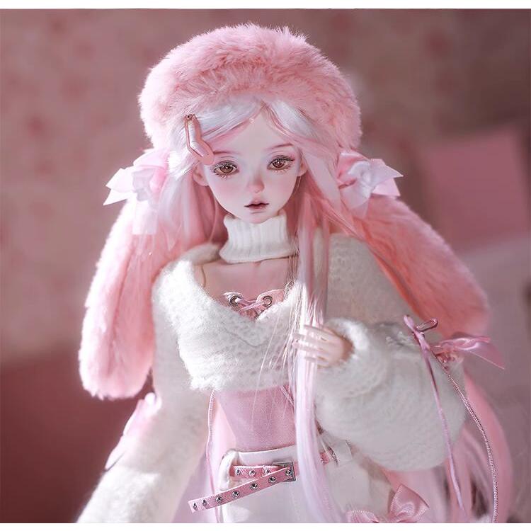 うさちゃんドール　二体セット　耳はワイヤー入り うさちゃんドール 二体セット 耳はワイヤー入り