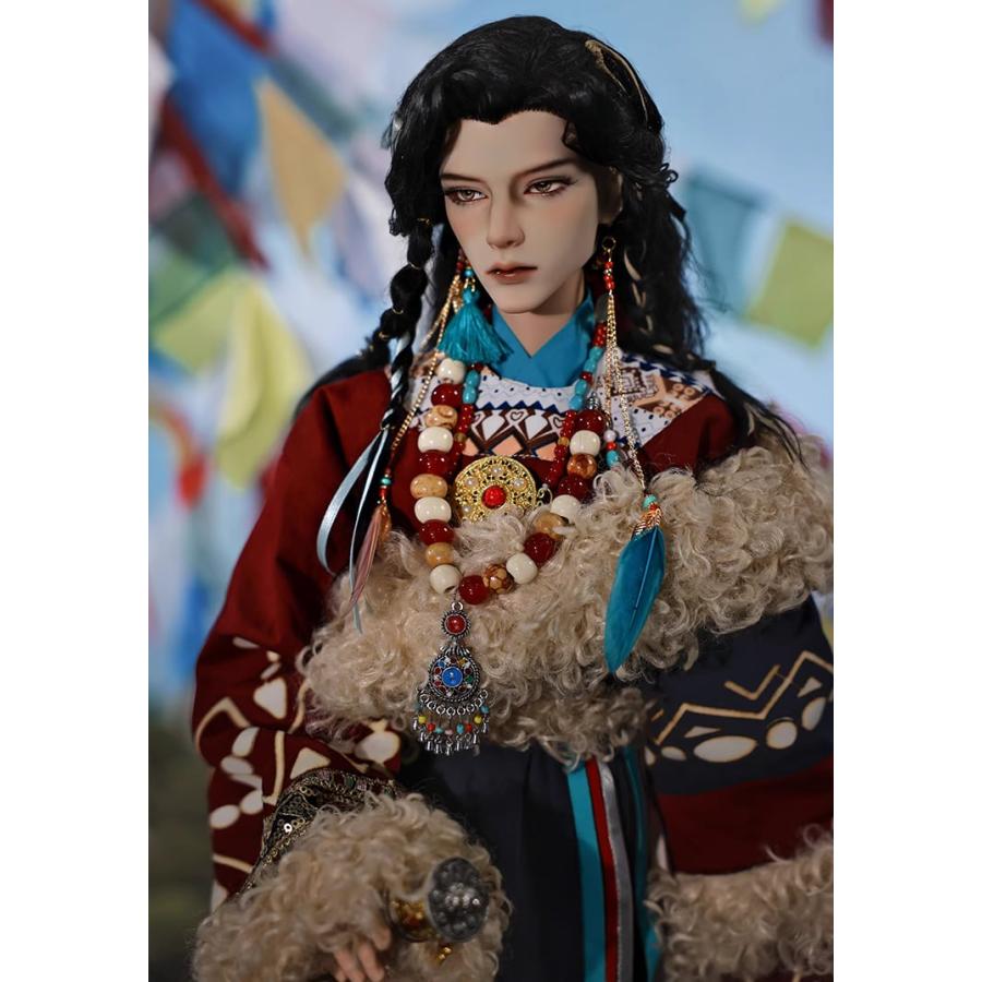 BJD 1/3ドール本体 ?卓Pazhuo（パジョ）藏族（チベット族）民族風 少年モデル 男性ドール SDサイズ 可動関節の画像