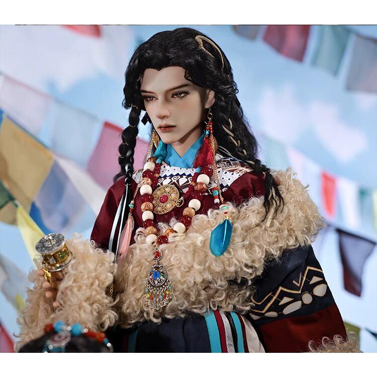 BJD 1/3ドール本体 ?卓Pazhuo（パジョ）藏族（チベット族）民族風 少年モデル 男性ドール SDサイズ 可動関節の画像