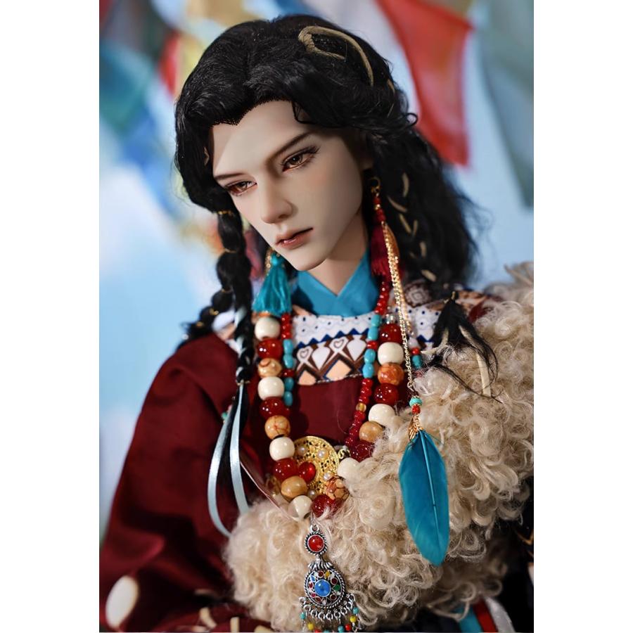 BJD 1/3ドール本体 ?卓Pazhuo（パジョ）藏族（チベット族）民族風 少年モデル 男性ドール SDサイズ 可動関節の画像