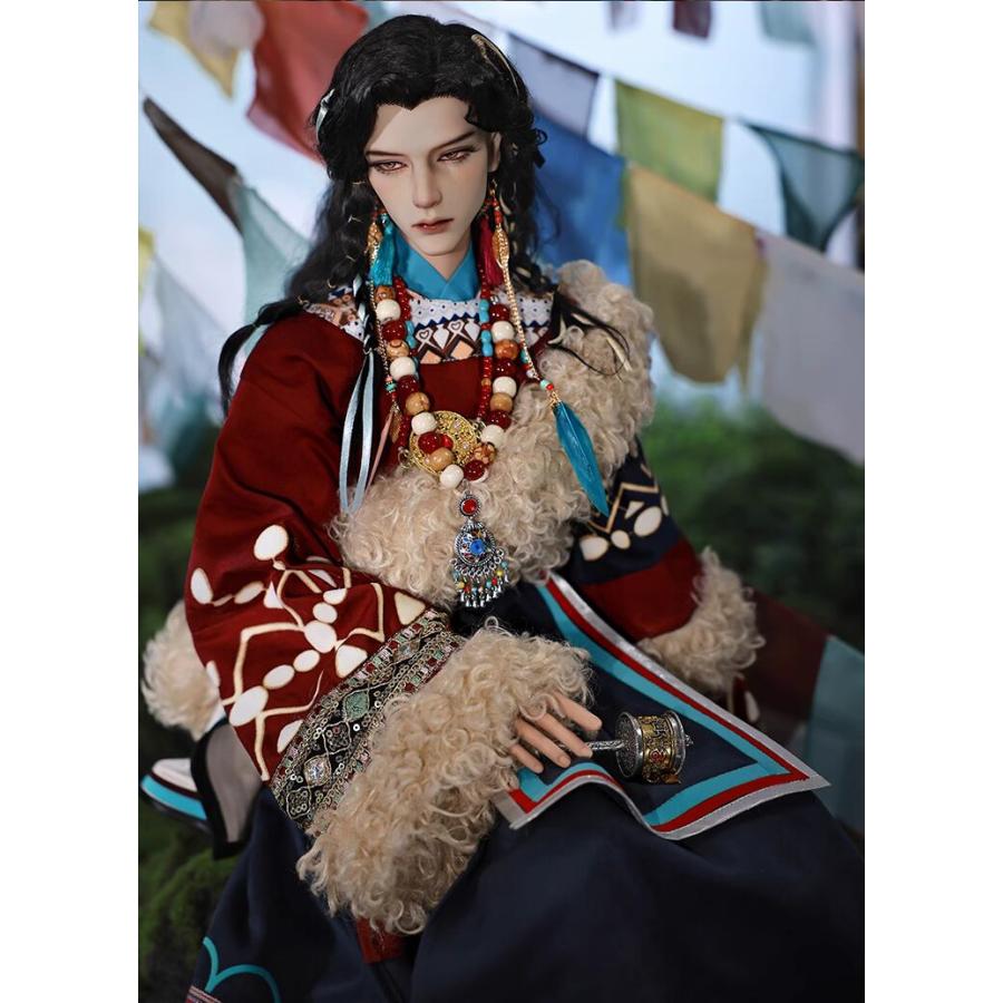 BJD 1/3ドール本体 ?卓Pazhuo（パジョ）藏族（チベット族）民族風 少年モデル 男性ドール SDサイズ 可動関節の画像