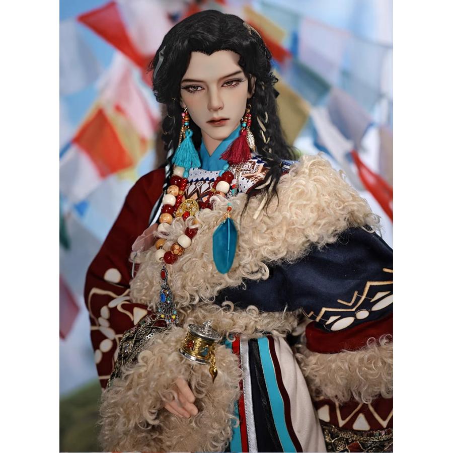 BJD 1/3ドール本体 ?卓Pazhuo（パジョ）藏族（チベット族）民族風 少年モデル 男性ドール SDサイズ 可動関節の画像