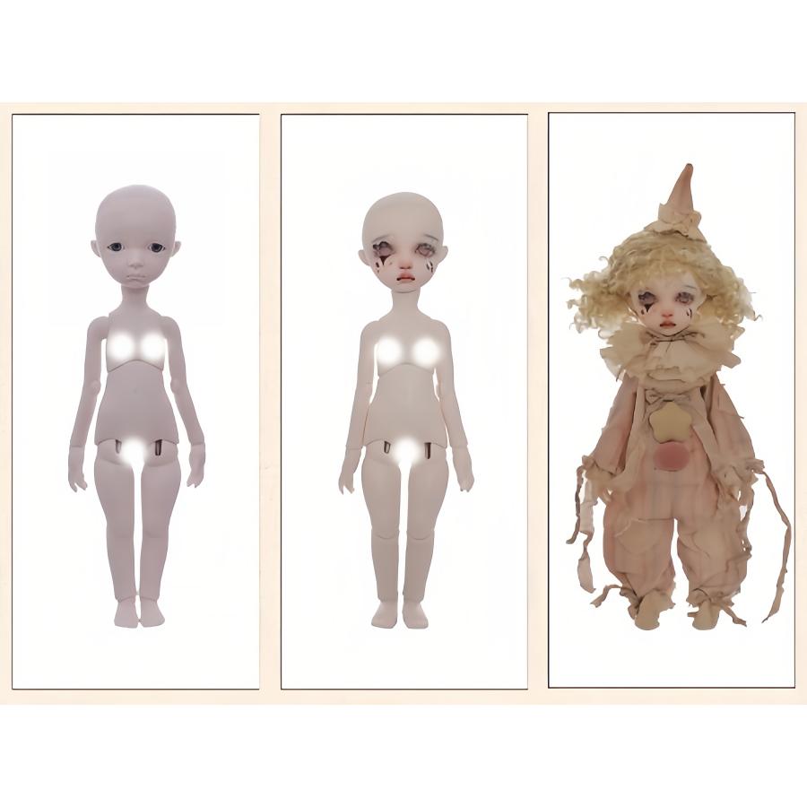 K83 BJD 1/6 ドール本体 Yuki　球体関節人形 ハンドメイド Amazon | KAKAA BJDドール フルセット 1/6 球体関節人形 29cm SD