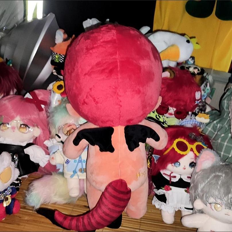 ホッグ 40cm 着せ替えぬいぐるみ 無属性 獣耳付け男の子 着せ替え人形 綿人形 コットンドール キャラクターぬいぐるみの画像